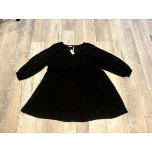 Maurices plus size black dress